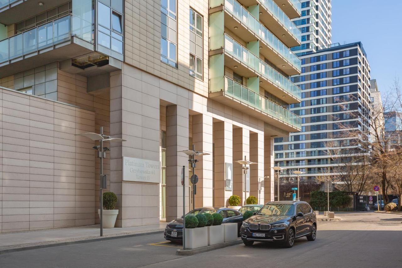Platinum Towers Apartment With Parking By Renters Prestige Varšava Exteriér fotografie